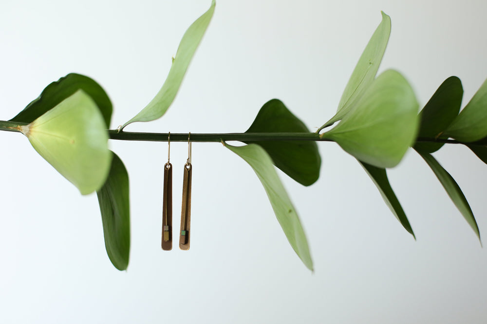 Brass Bars with Gold Accent